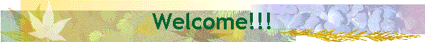 Welcome!!!